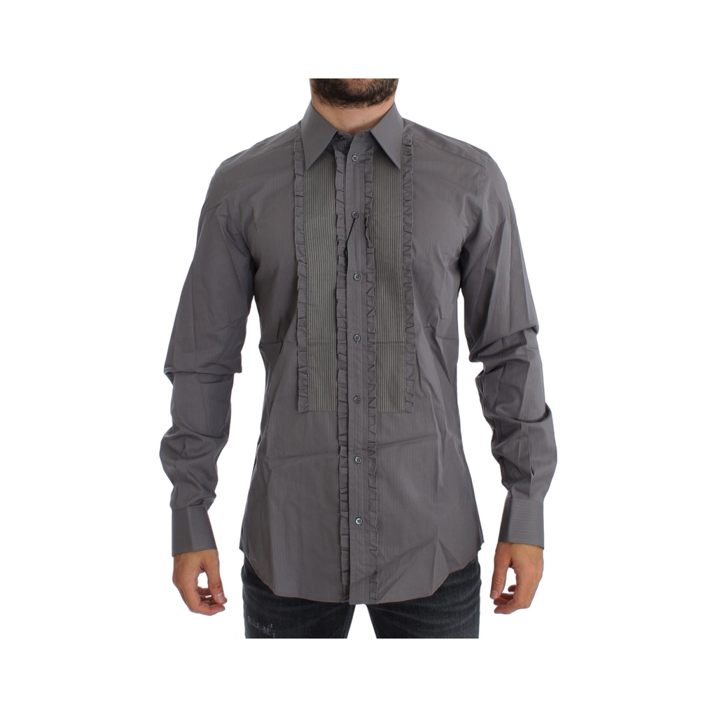 Elegant Slim Fit Cotton Dress Shirt