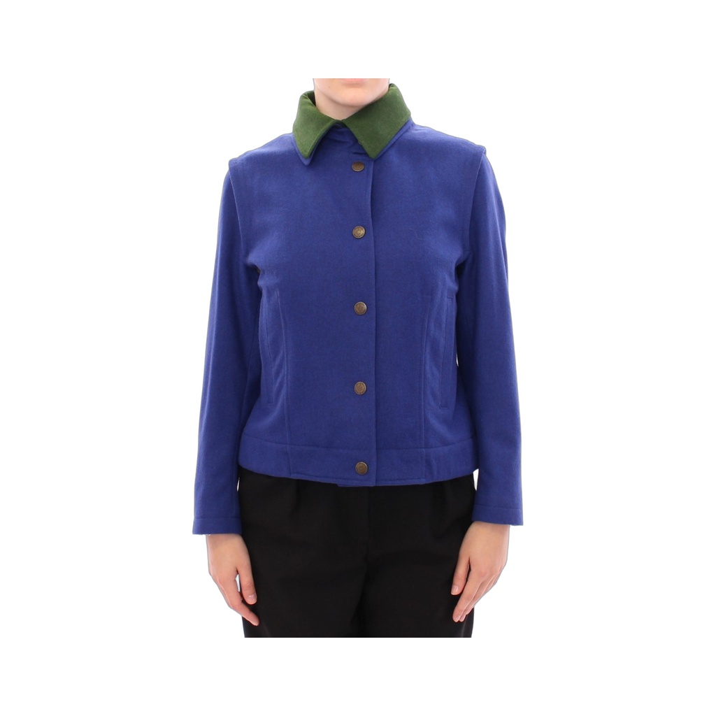 Habsburg Blue Green Wool Jacket Coat