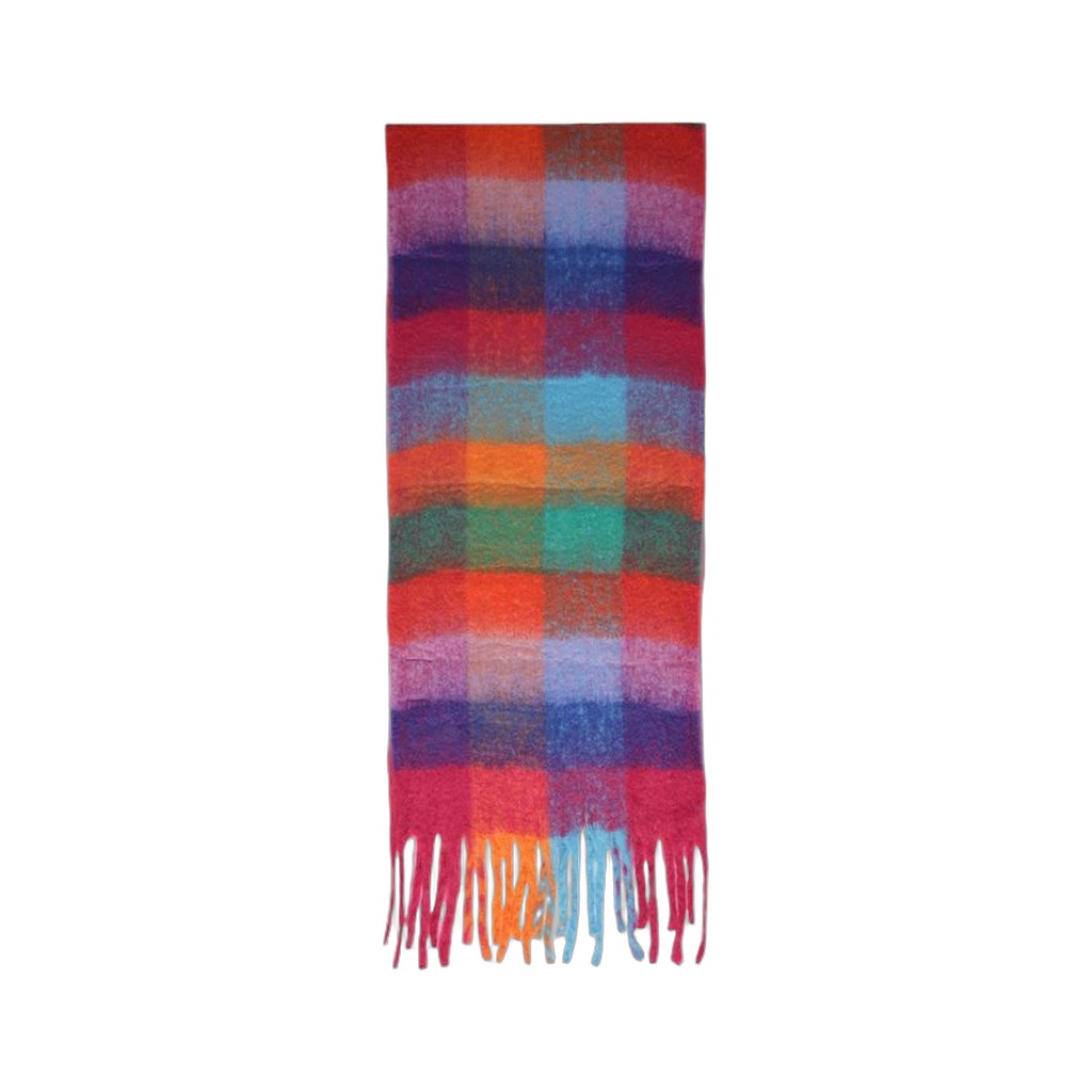 Orange Recycled Polyester Scarf