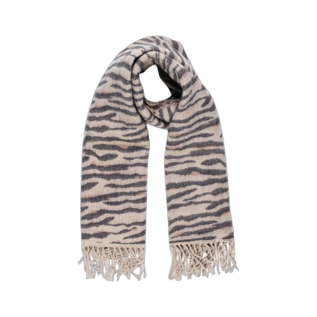 Beige Marabou Scarf