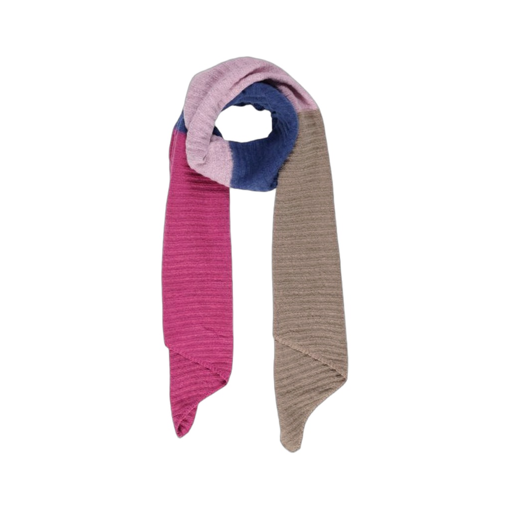 Blue Recycled Polyester Scarf