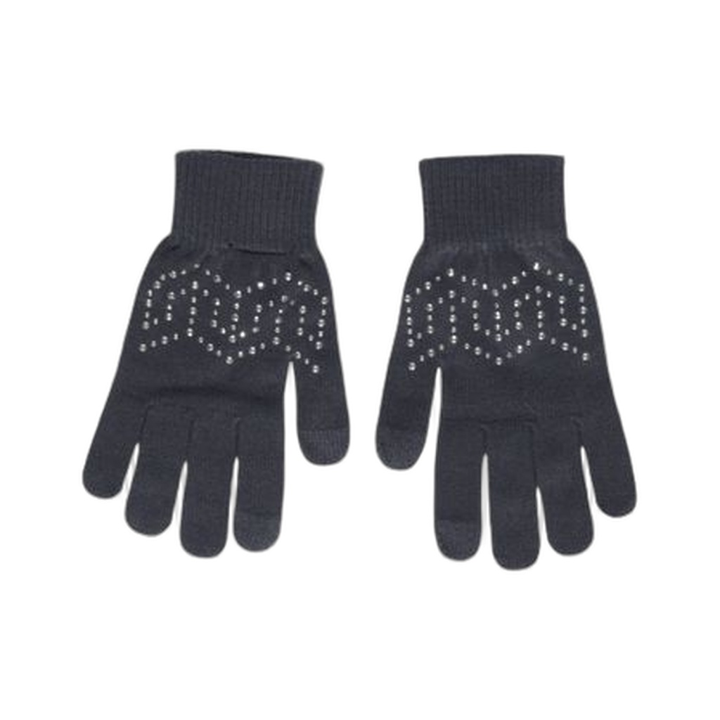 Gray Recycled Polyester Gloves