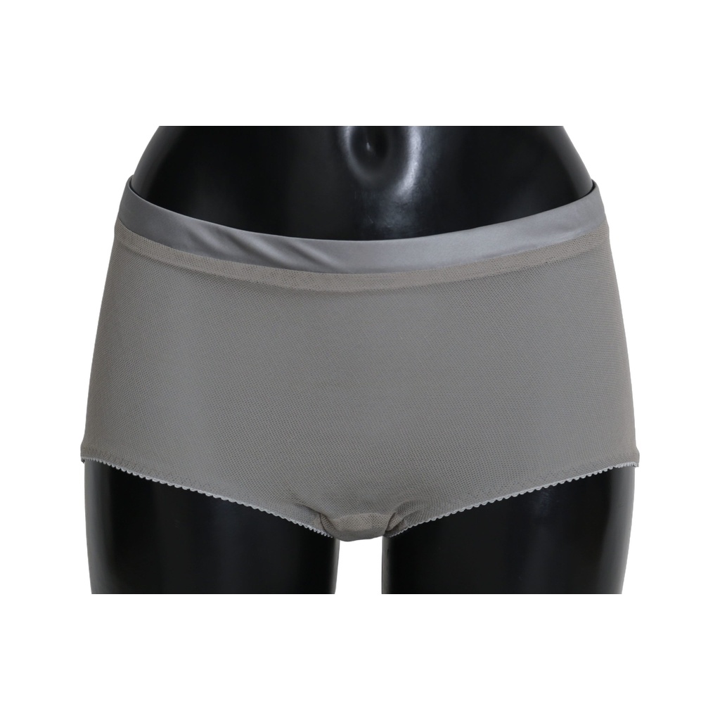 Underwear Silver With Net Silk Bottoms