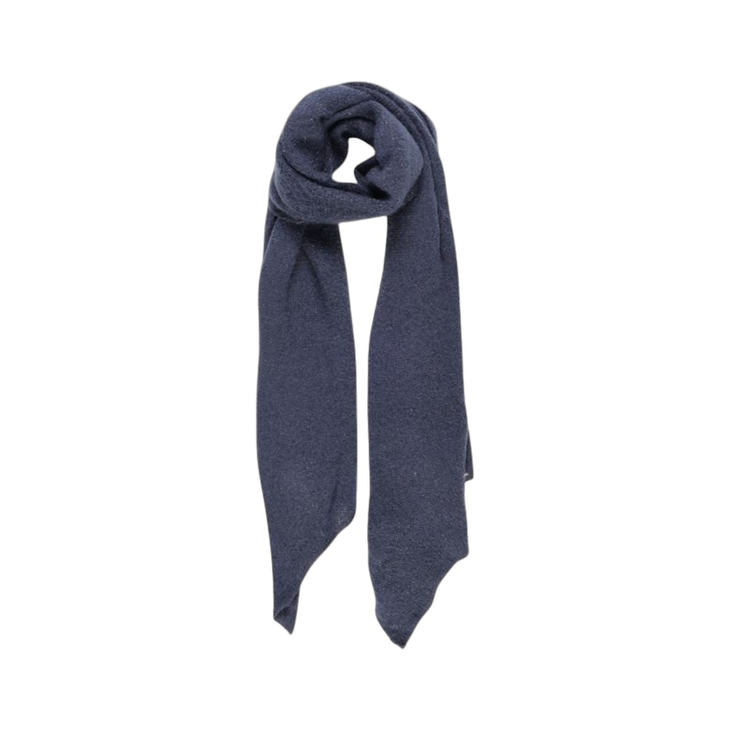 Blue Recycled Polyester Scarf