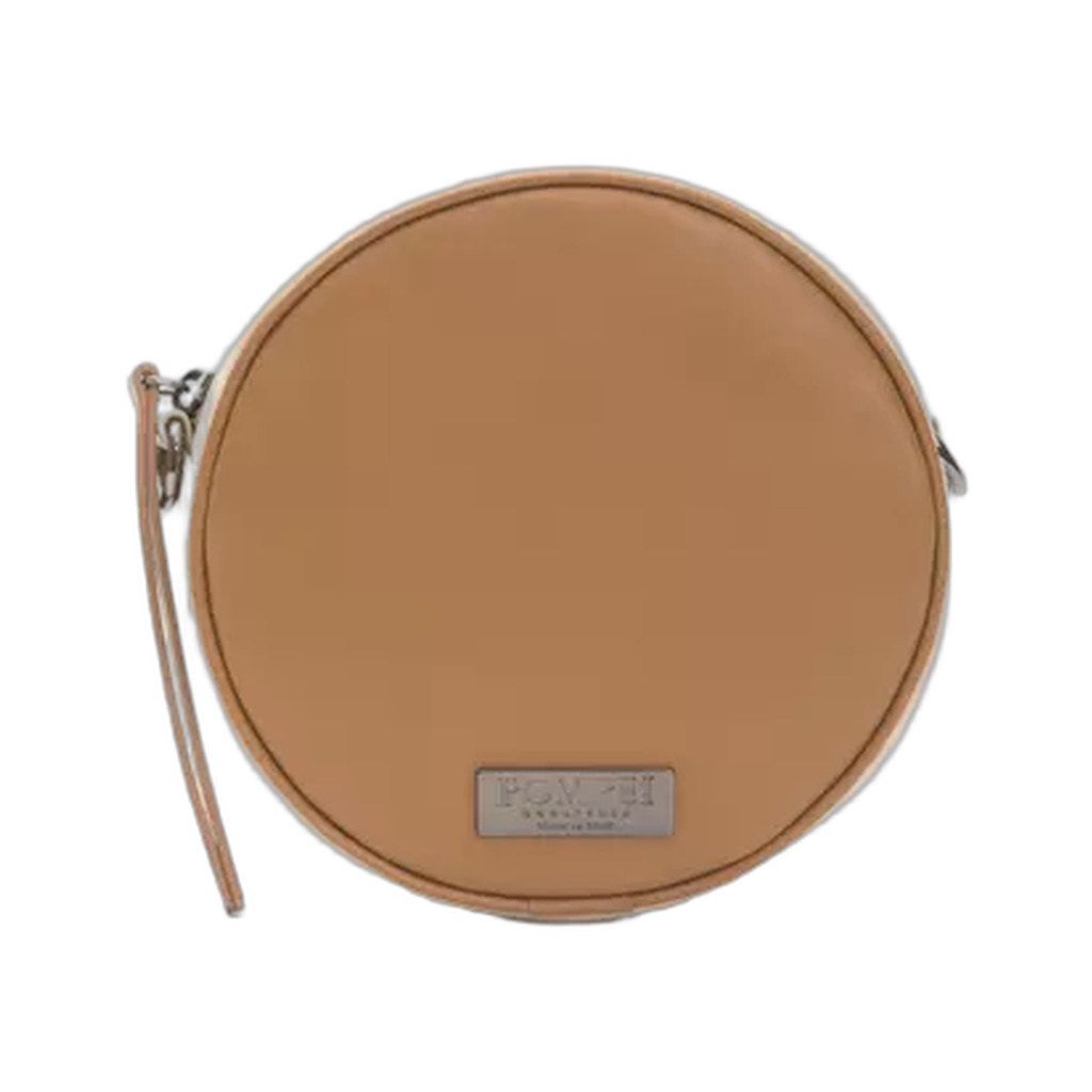 Brown Leather Women Crossbody Bag