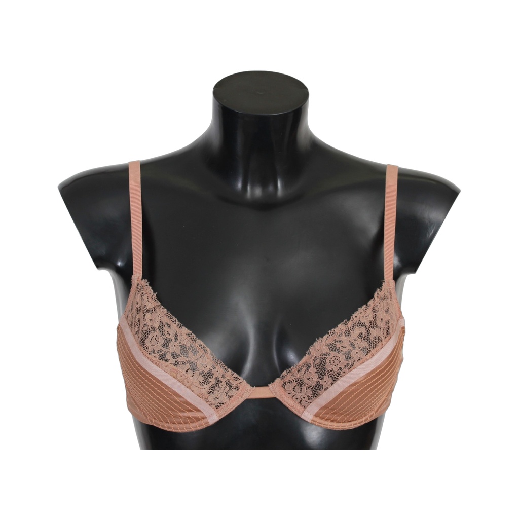 Nude Lace Push Up Silk Underwear
