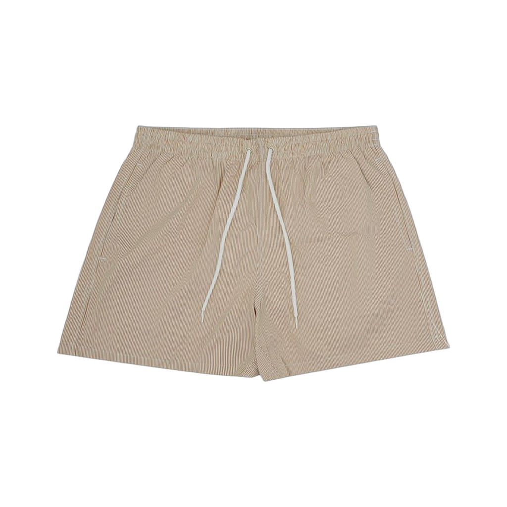 Beige Polyester Shorts