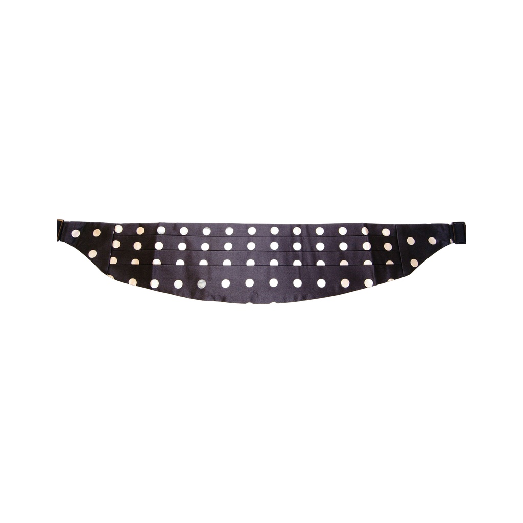 Black Waist Smoking Tuxedo Cummerbund Belt