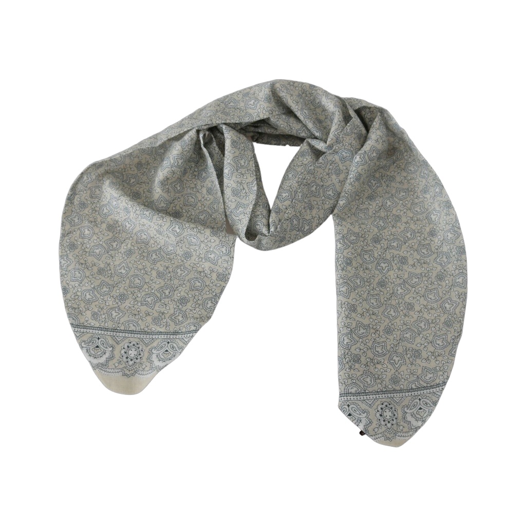 Beige Blue Belt Wrap Beachwear Waist