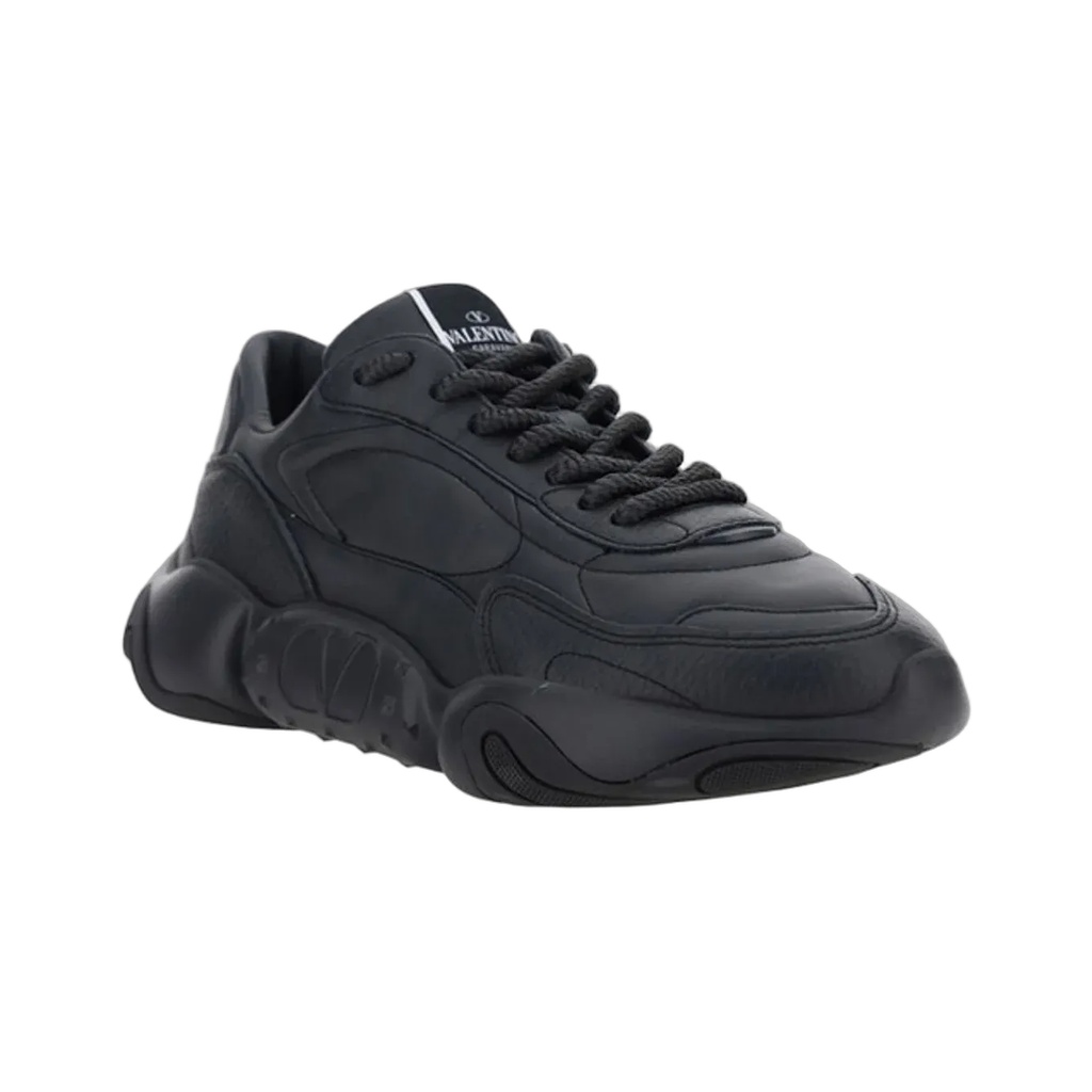 Elevated Elegance Low-Top Leather Sneakers