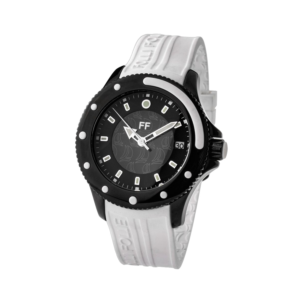 White Stainless Steel Sport Watch