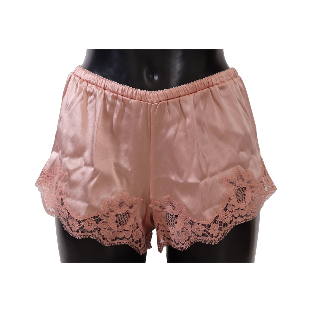 Pink Floral Lace Lingerie Underwear