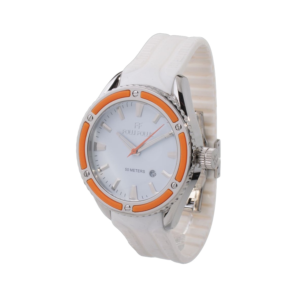 White Synthetic Sport Watch