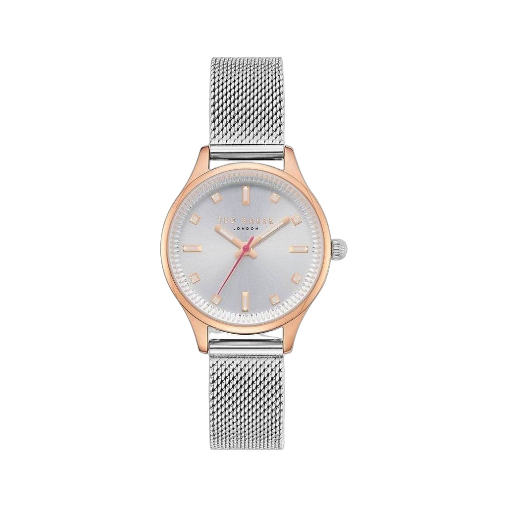 Silver Stainless Steel Dress Watch