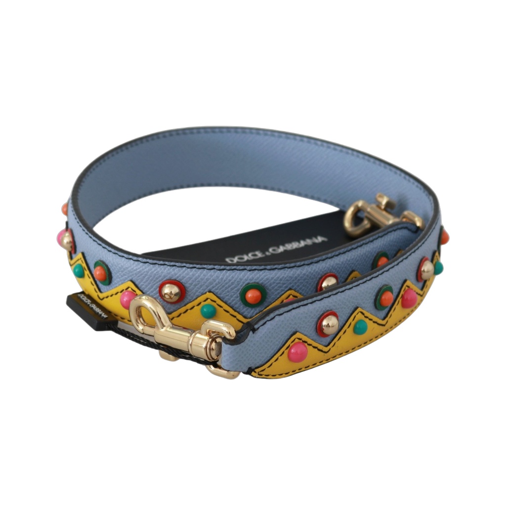 Blue Handbag Accessory Shoulder Strap Leather