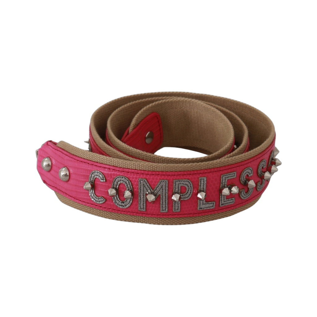 Pink Handbag Accessory Leather Shoulder Strap