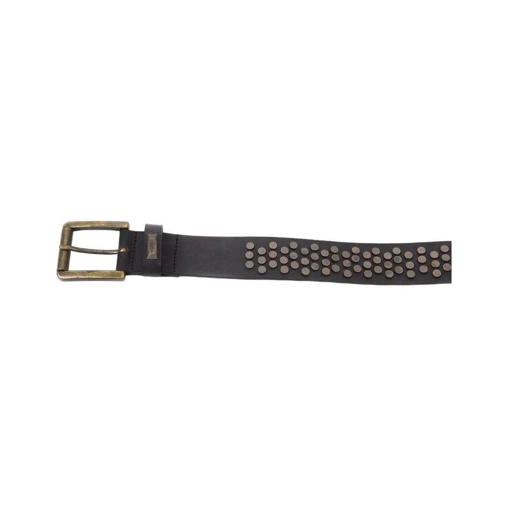Black Cowhide Women Belt