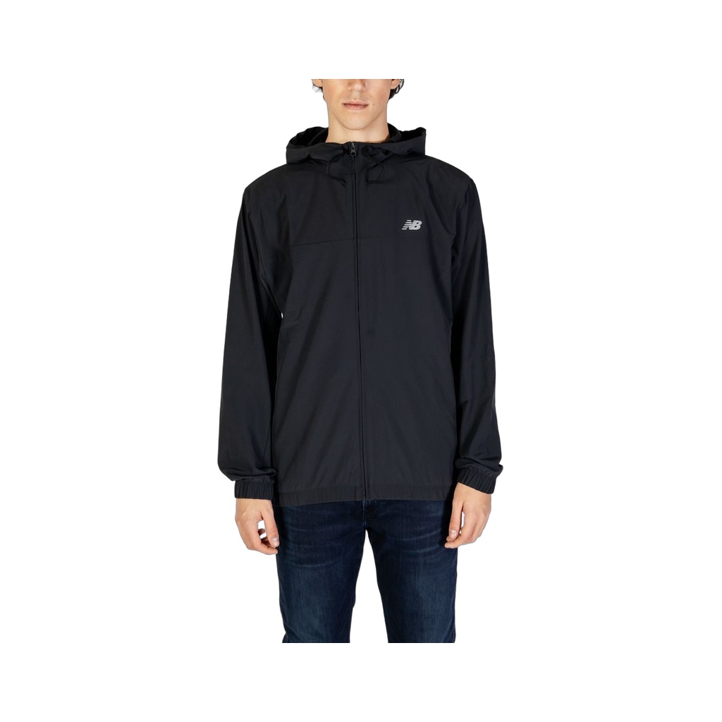 Black Recycled Polyester Shell Jacket