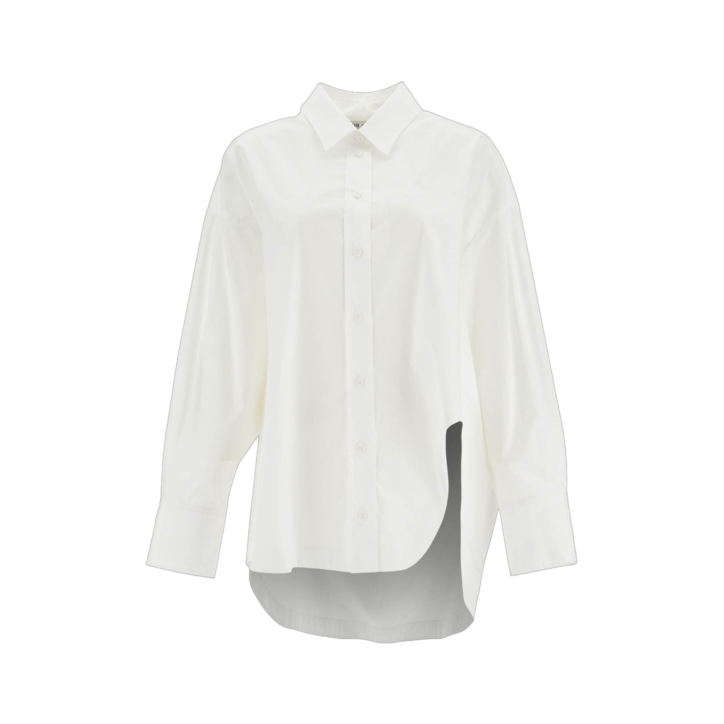 asymmetric oversized shirt