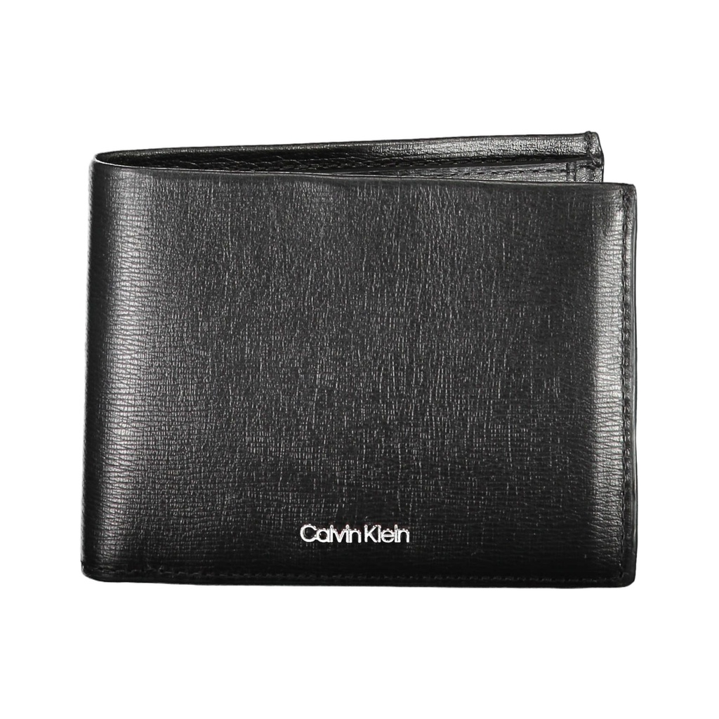 Black Leather Men Wallet