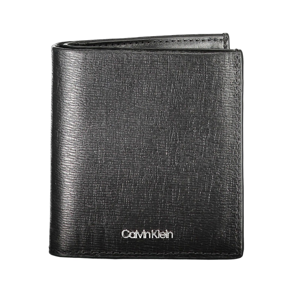 Black Leather Men Wallet