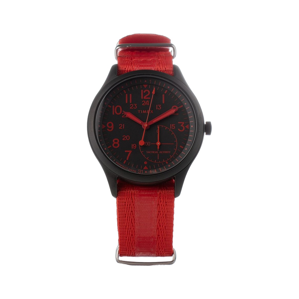 Red Nylon Watch