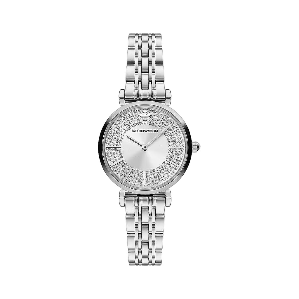 Elegant Silver-Toned Women's Watch