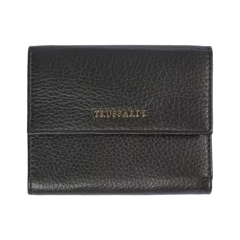 Black Leather Women Wallet