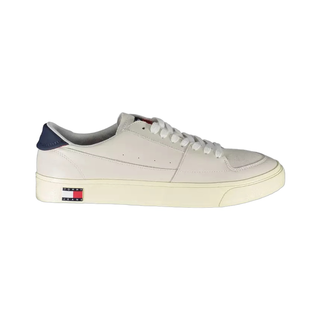 White Leather Men Sneaker