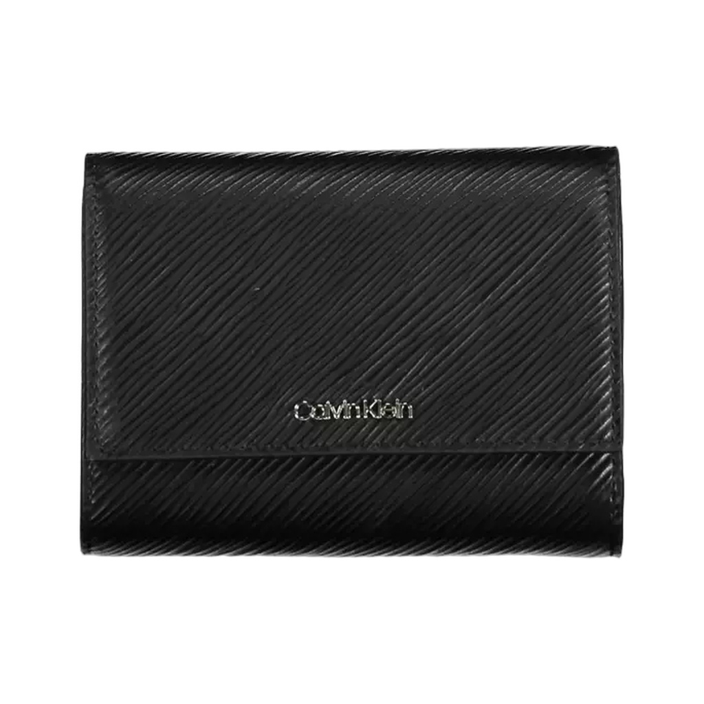 Black Polyethylene Women Wallet