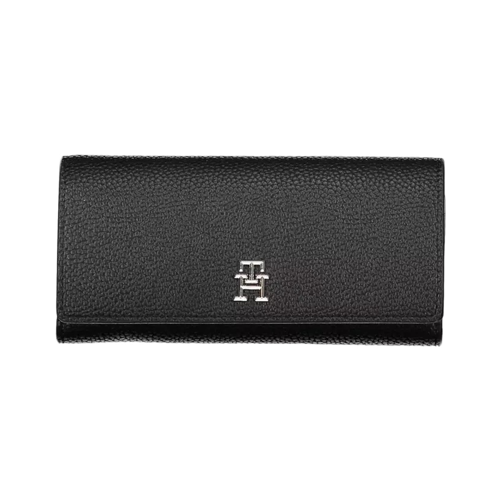 Black Polyethylene Women Wallet