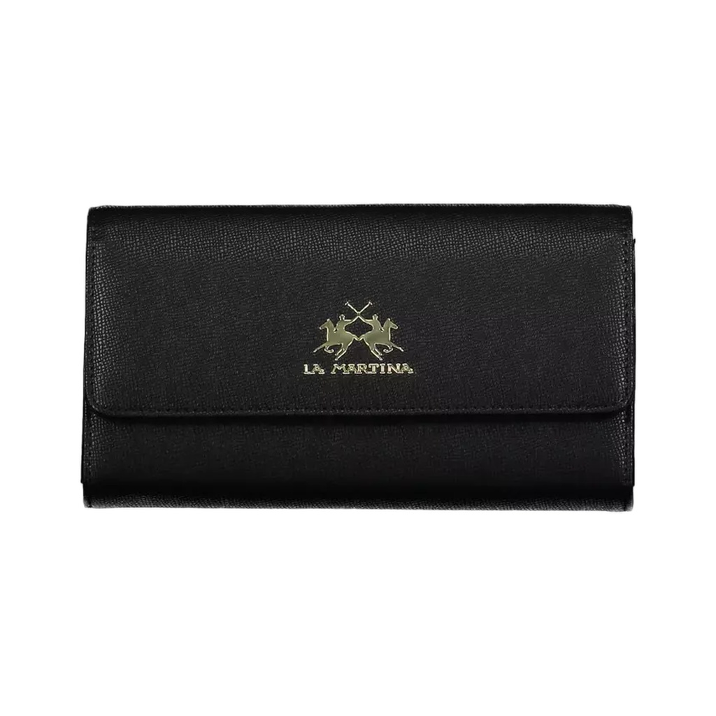Black Polyethylene Women Wallet