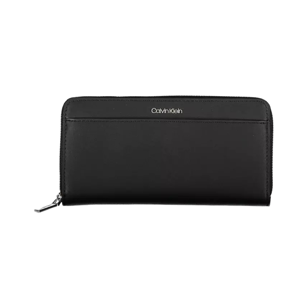 Black Polyethylene Women Wallet