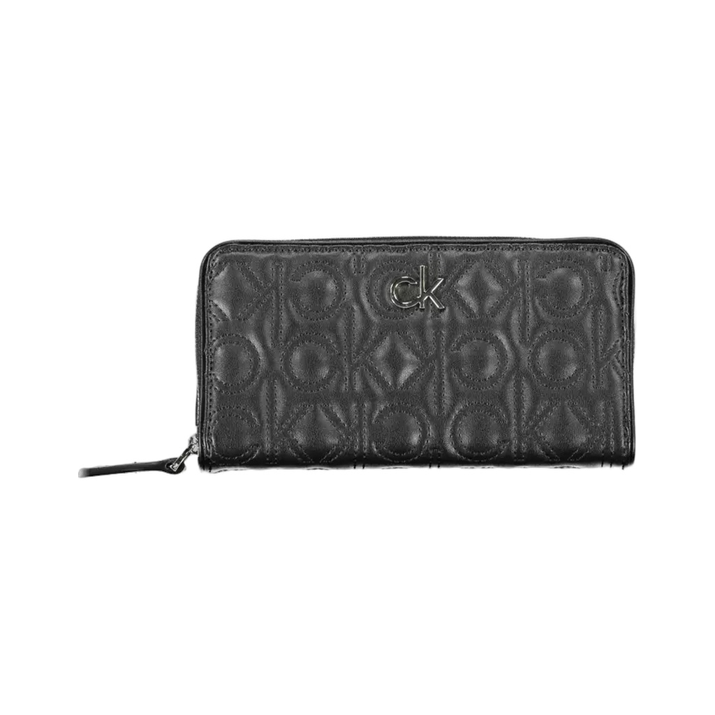 Black Polyethylene Women Wallet