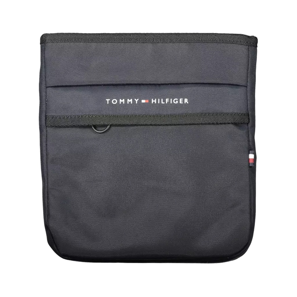 Blue Polyester Men Shoulder Bag