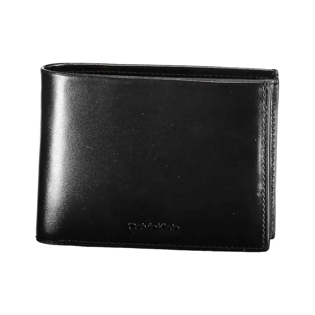 Black Leather Men Wallet