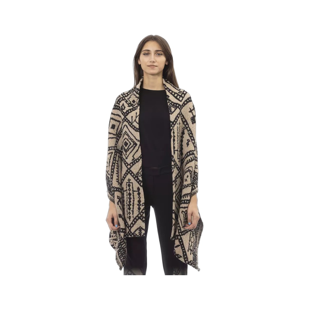 Brown Wool Women Scarf