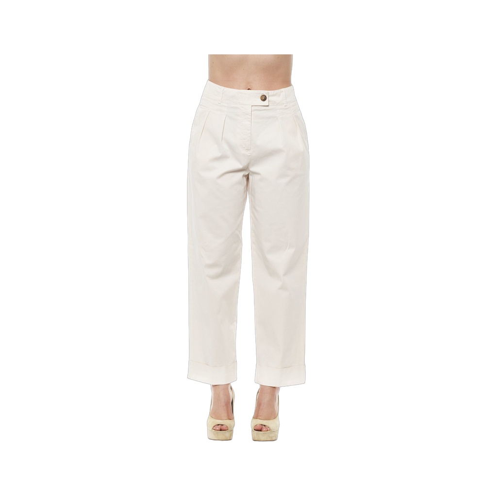 Peserico Beige Wide Palazzo Pants