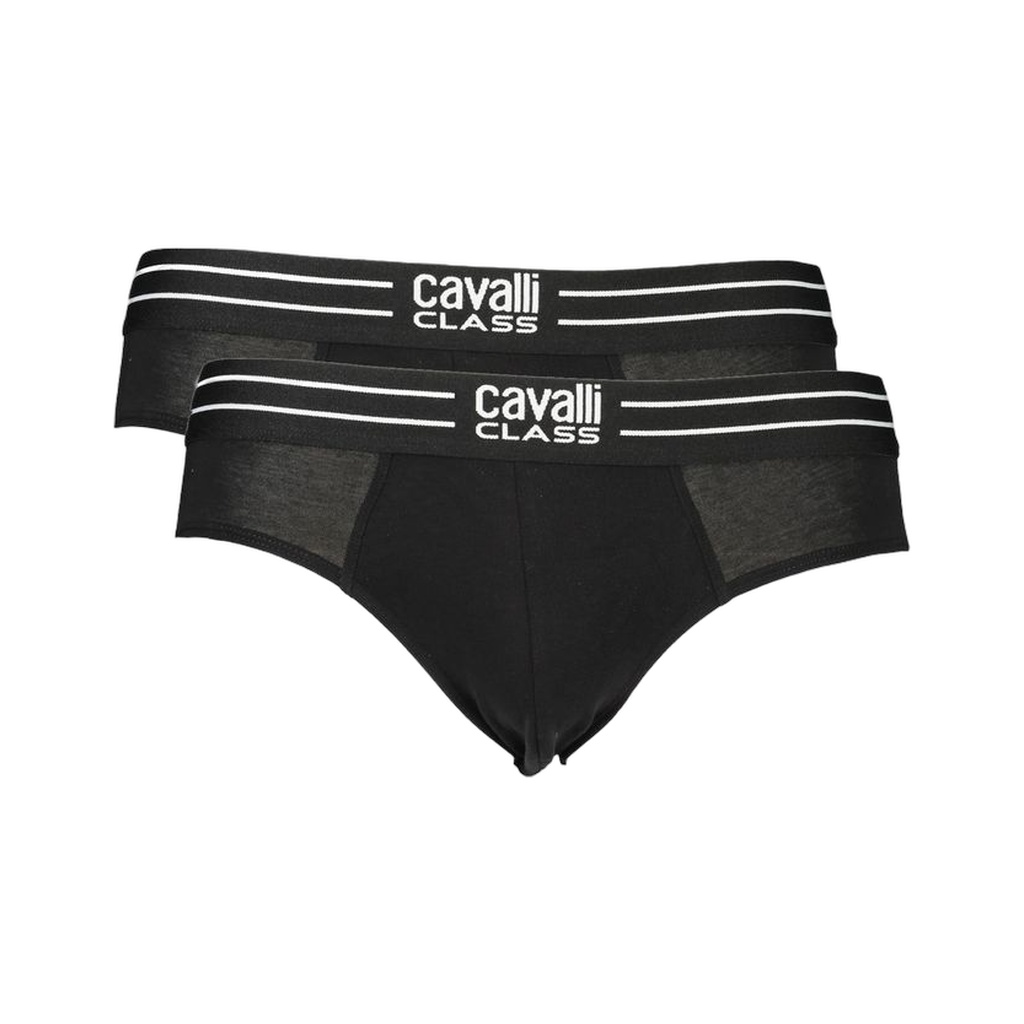 Black Cotton Men Underwear