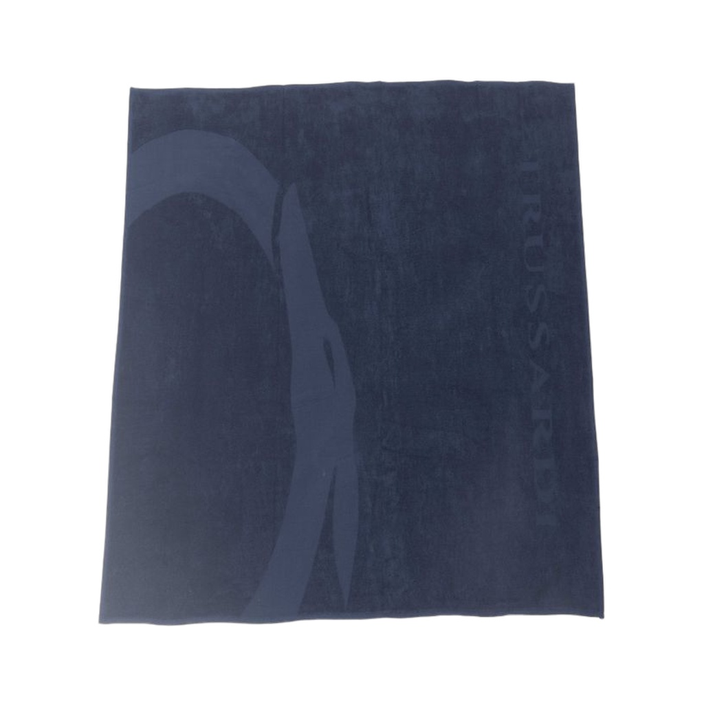 Blue Cotton Men Towel