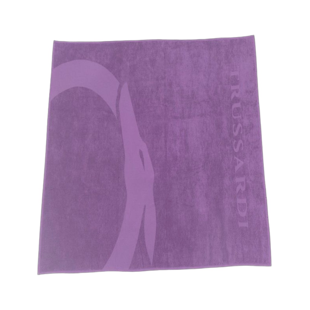 Purple Cotton Men Beach Towel