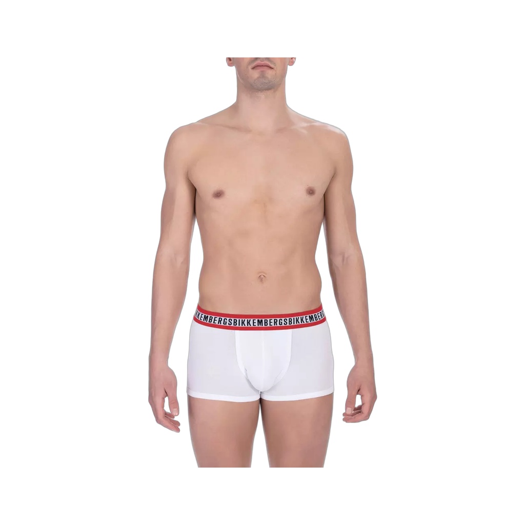 White Cotton Men's Trunk Twin Pack
