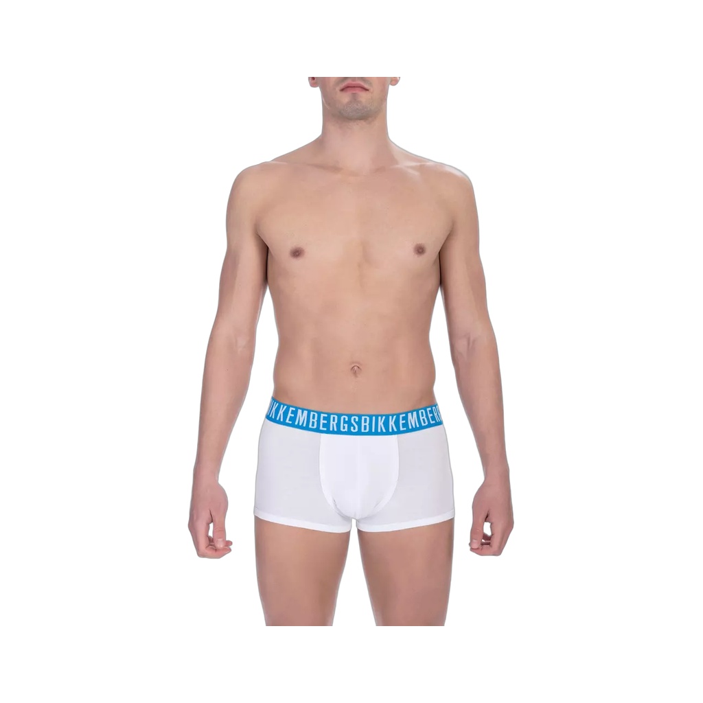 White Cotton Men's Trunk Underwear