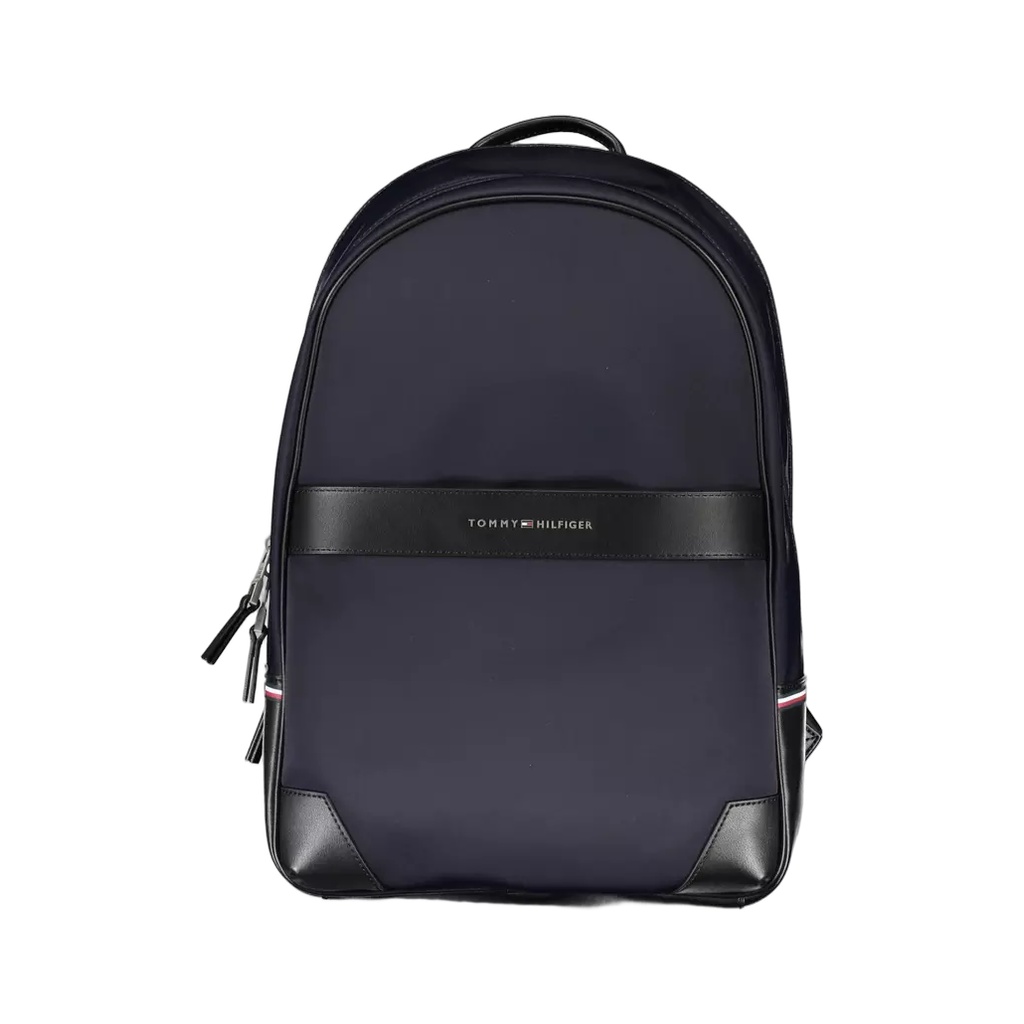 Blue Polyethylene Men Backpack