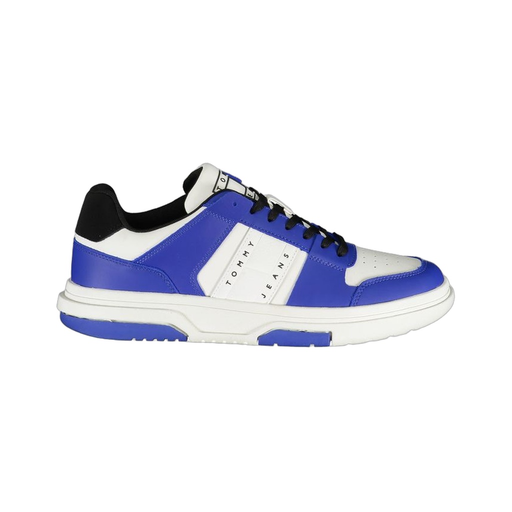 Blue Polyethylene Men Sneaker