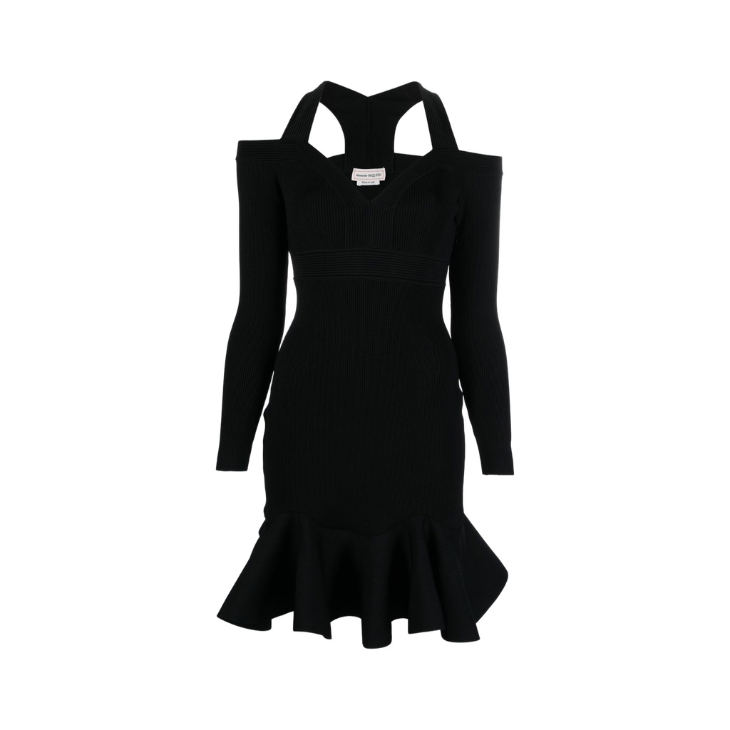 Alexander McQueen Dresses Black
