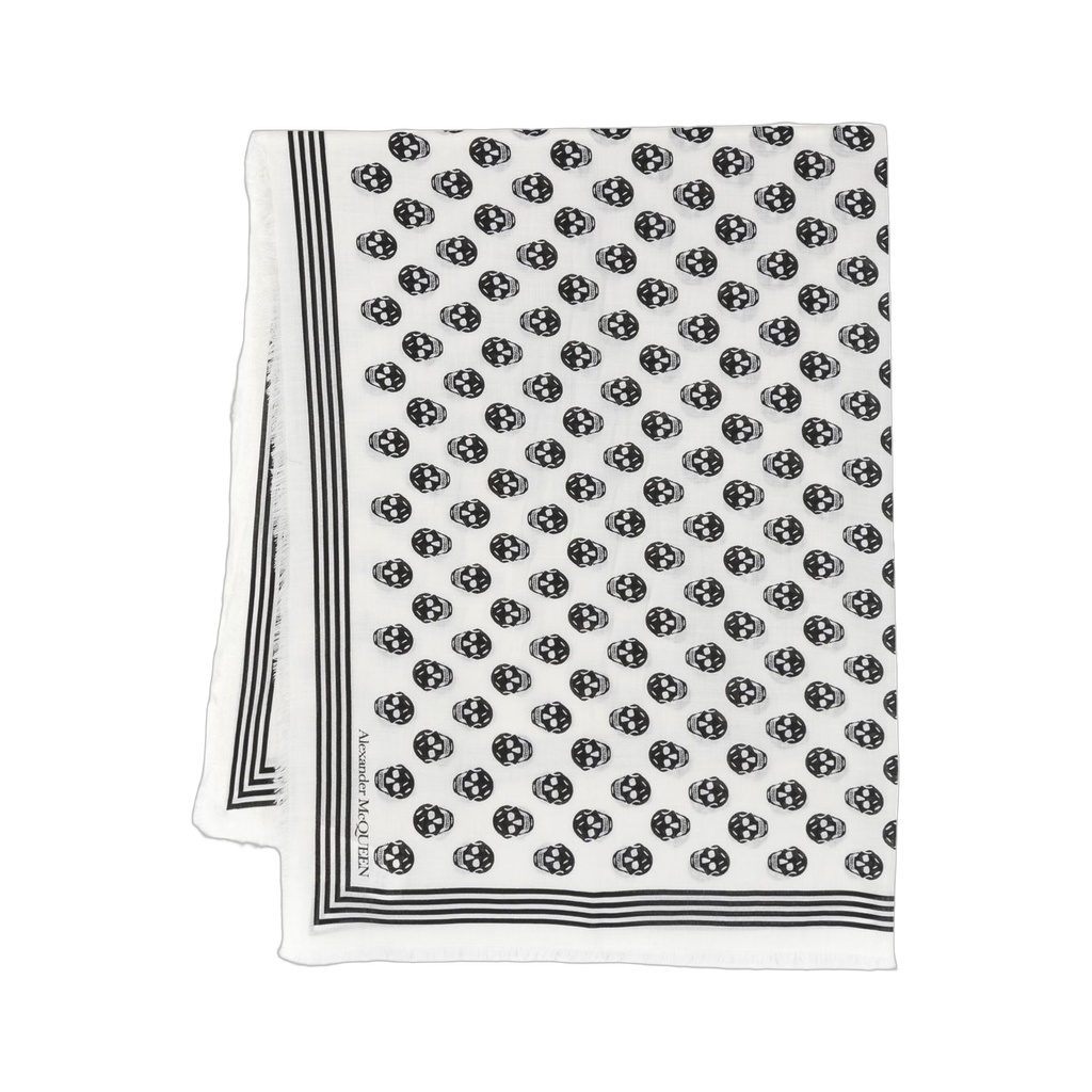 Alexander McQueen Scarfs White