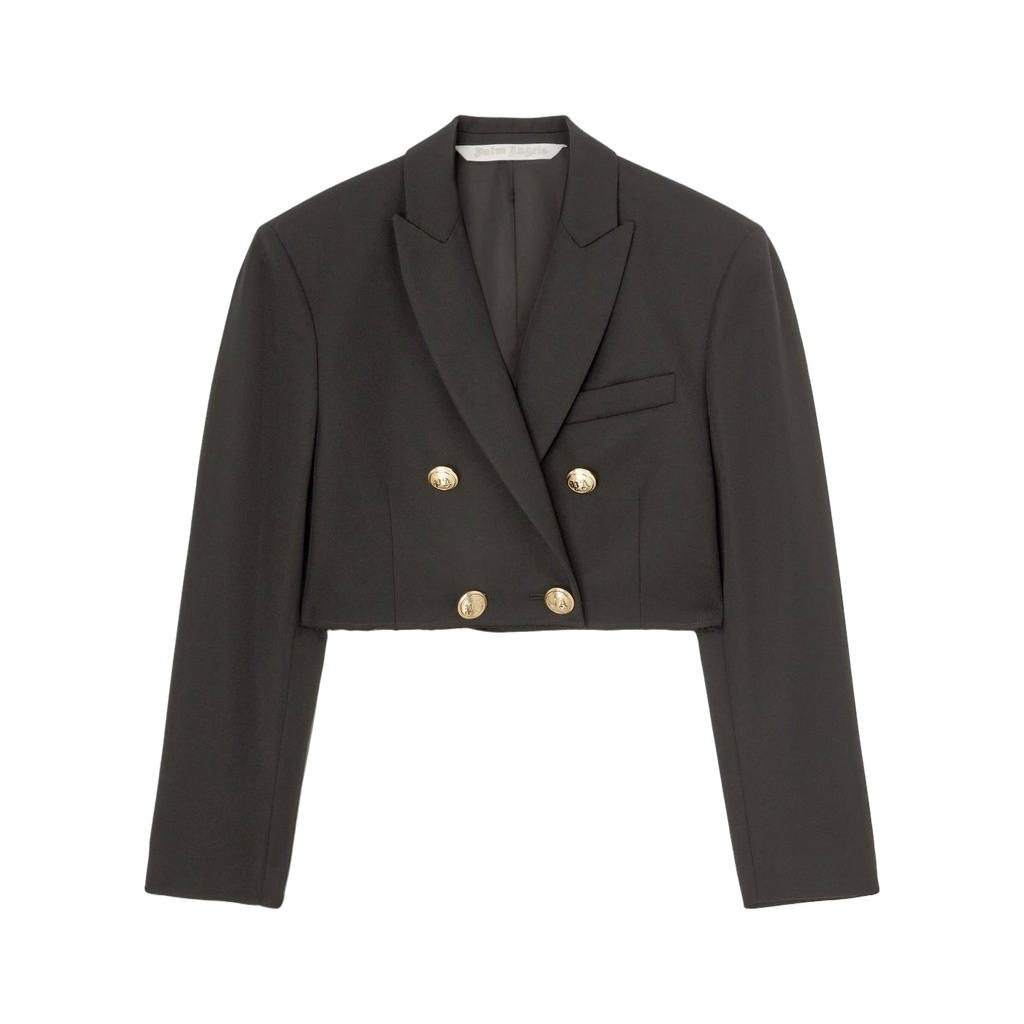 Palm Angels Jackets Black