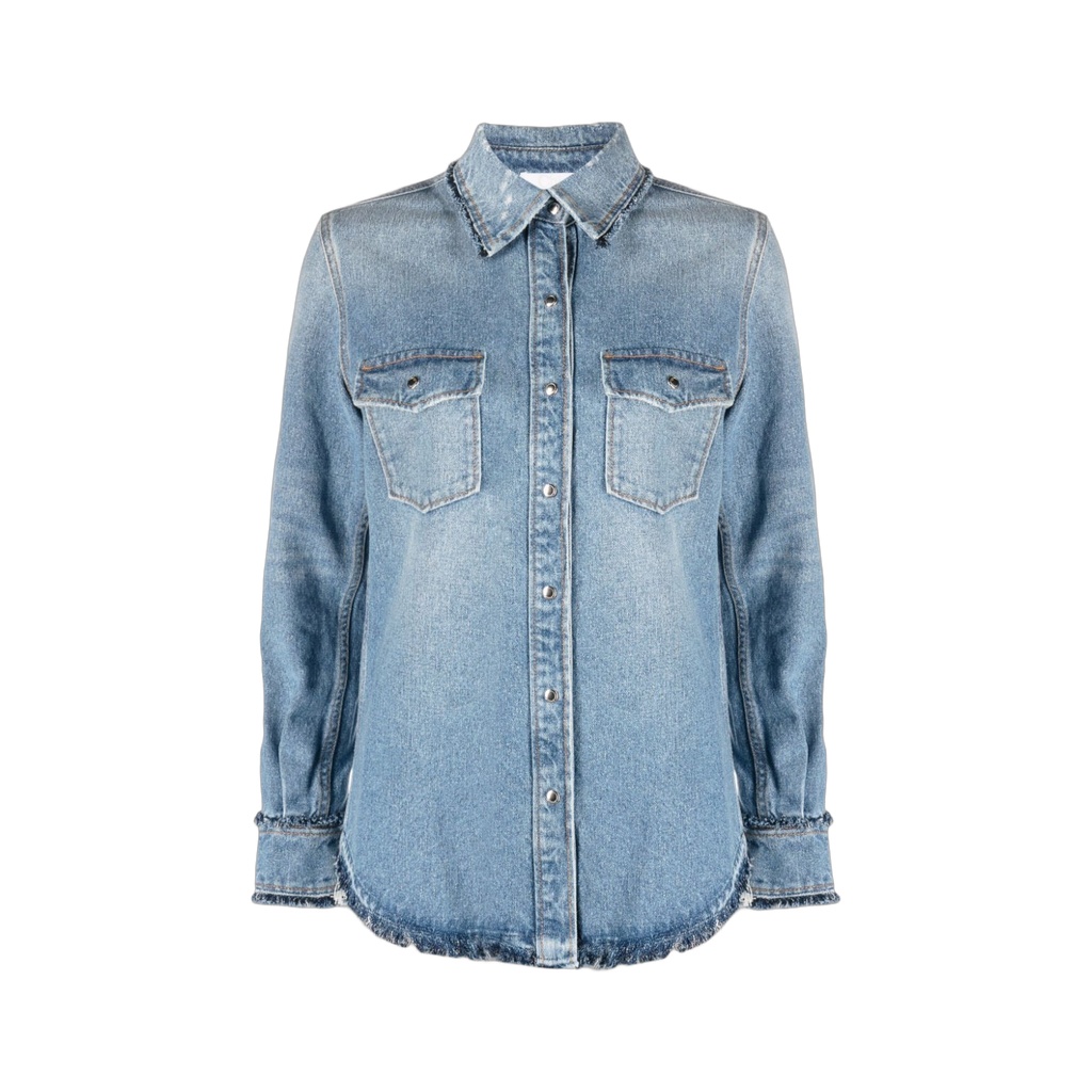 Chloè Shirts Clear Blue