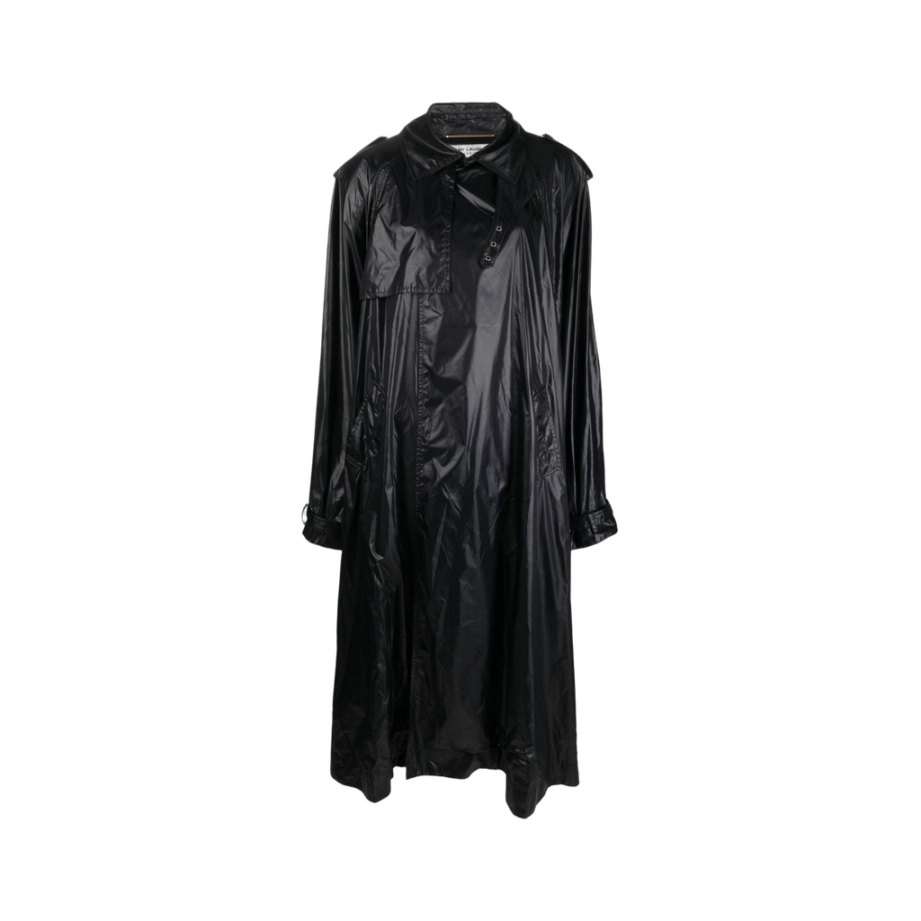 Saint Laurent  Coats Black